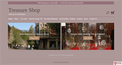 Desktop Screenshot of peggystreasureshop.com
